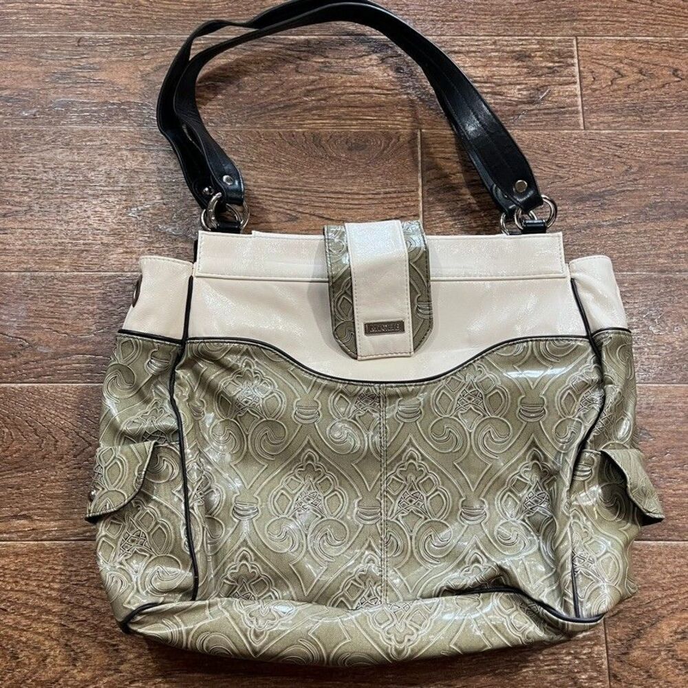 Miche Prima Bag Wendi Big Bag Purse Only Sage Green Cream Baroque Inspired